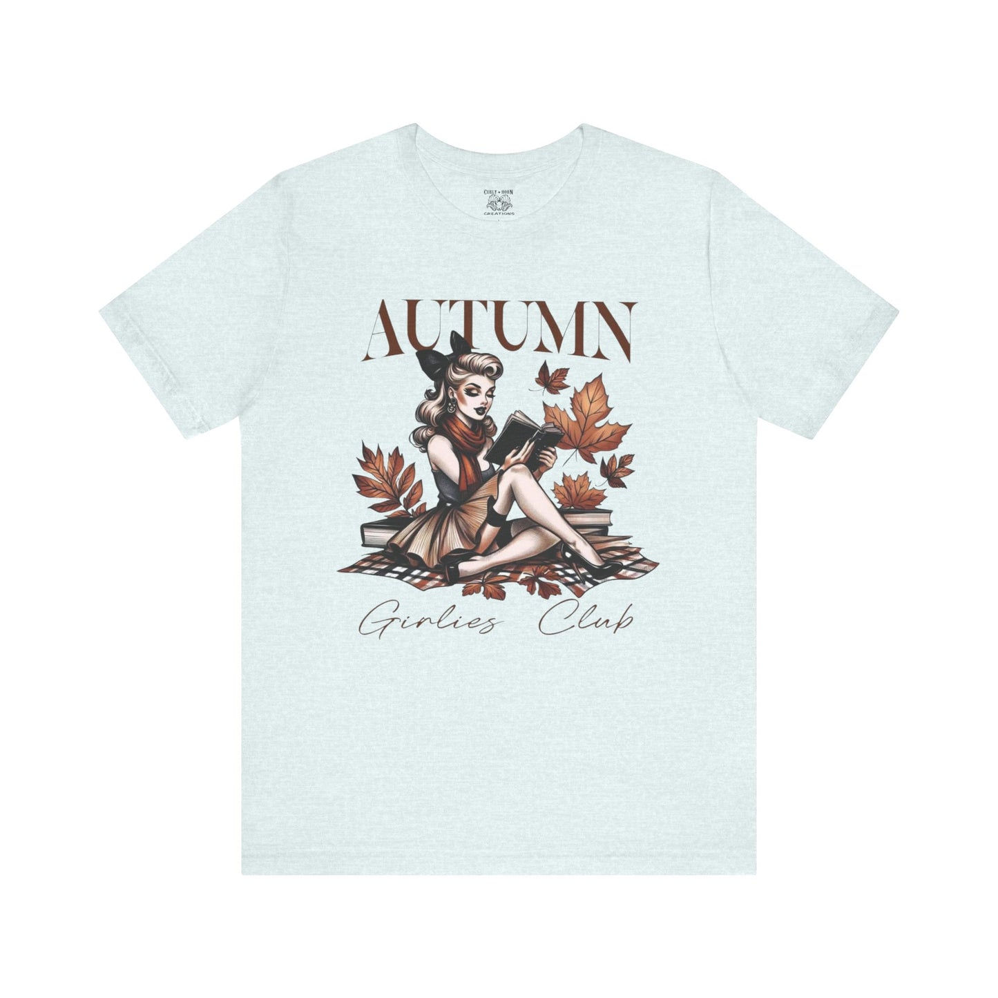 Autumn Girls Club Tee, Cozy Fall Fashion, Graphic T-Shirt