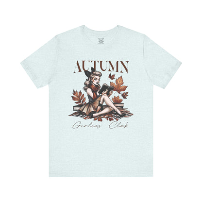 Autumn Girls Club Tee, Cozy Fall Fashion, Graphic T-Shirt