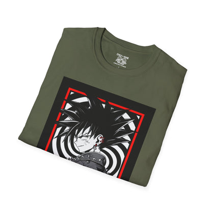 Retro Anime Graphic T-Shirt, Unisex Tee for Fans, Casual Wear, Gift for Birthdays, Streetwear, Collector's Item