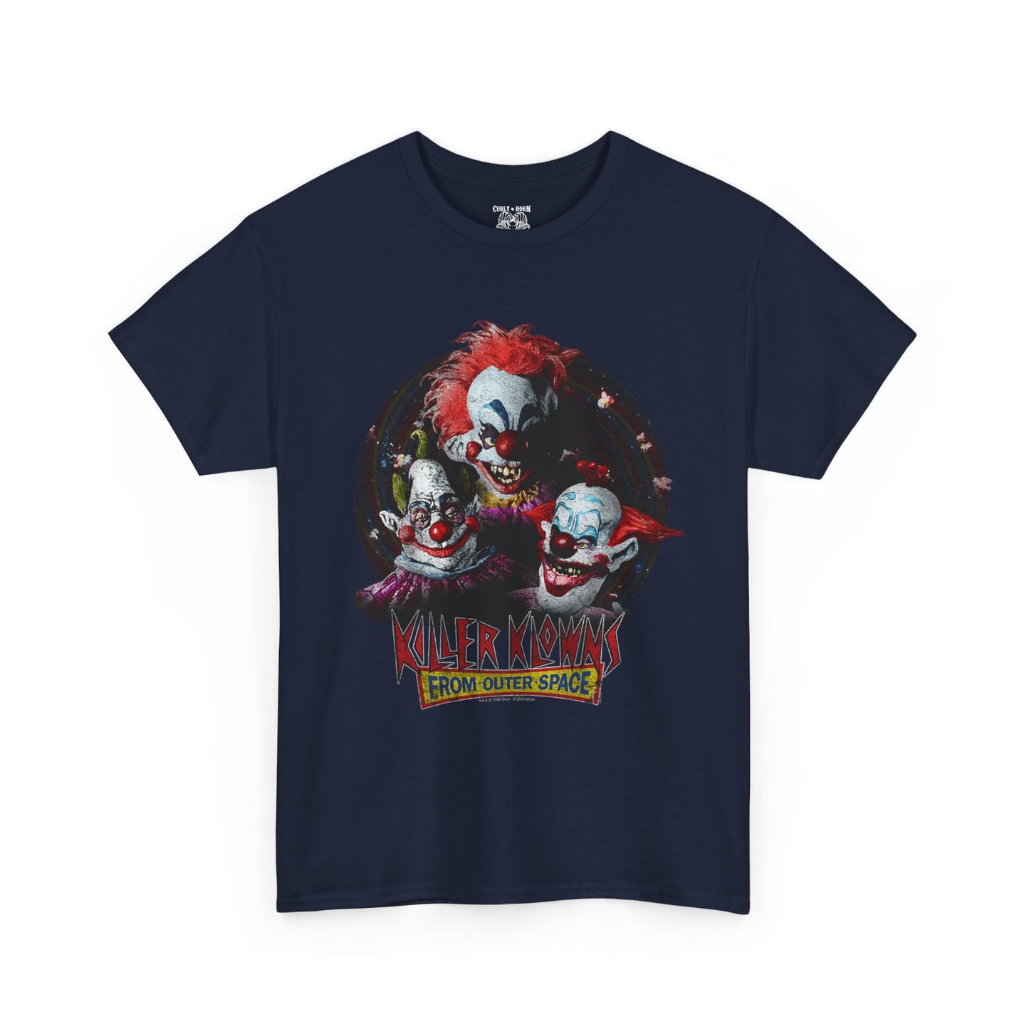 Creepy Clown Graphic Tee, Halloween Shirt, Horror Fan Gift, Unisex Spooky Clothing, Scary Movie Merch