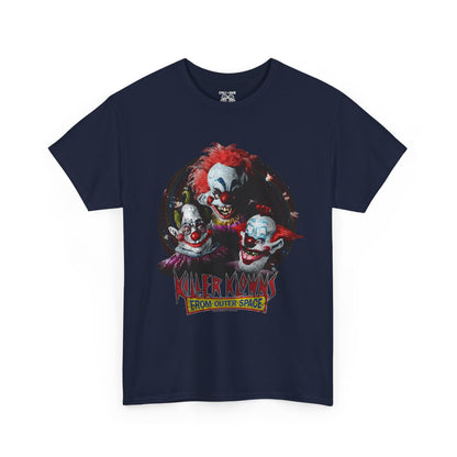 Creepy Clown Graphic Tee, Halloween Shirt, Horror Fan Gift, Unisex Spooky Clothing, Scary Movie Merch