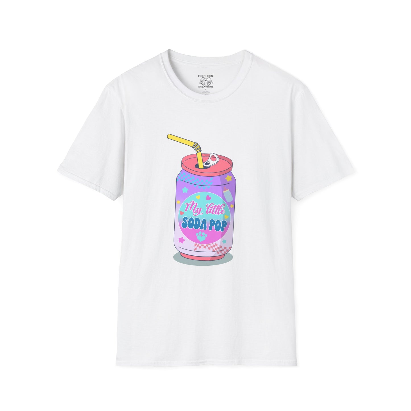 Demon Hunter Soda Pop Graphic T-Shirt, Retro Tee, Summer Vibes, Gift for Friends, Casual Wear, Festival Outfit, Unisex Top